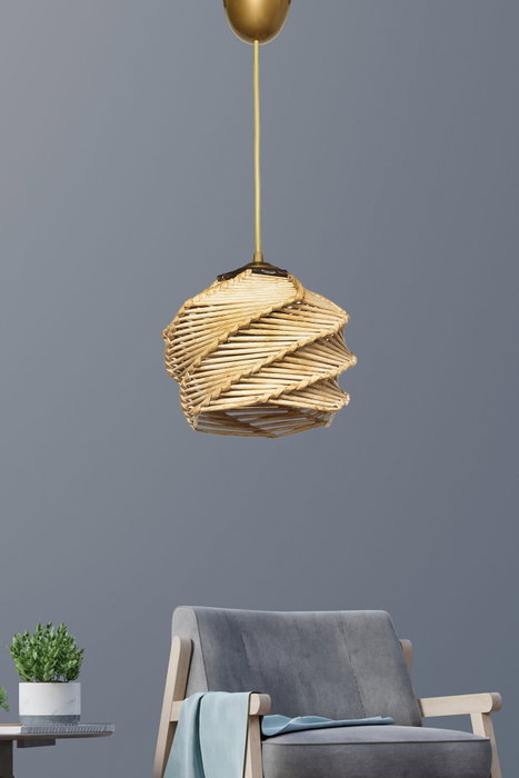 Opviq SP180 Lámpara de araña bohemia Natural